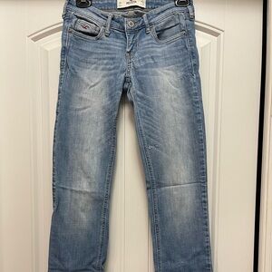 Hollister Light Blue Women's Wide Leg Jeans size 0R